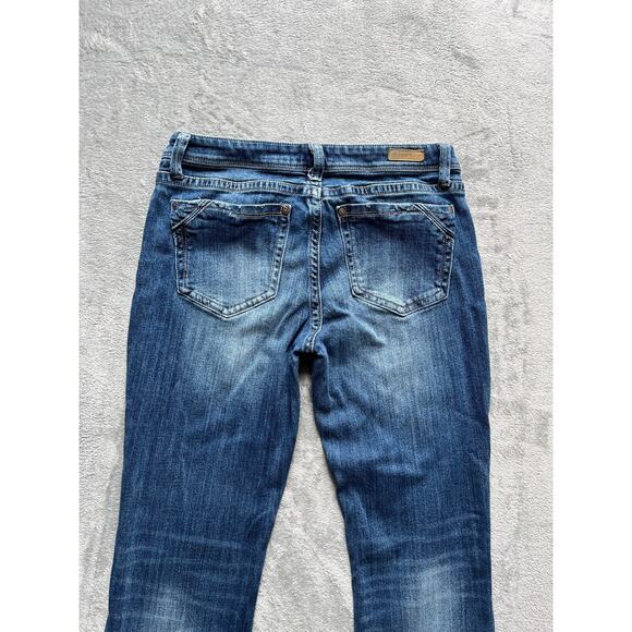 Buckle Black Jeans Womens 30x34 Fits 30x32.5 Bootcut 53 Stretchy Flare Comfort - Picture 7 of 16